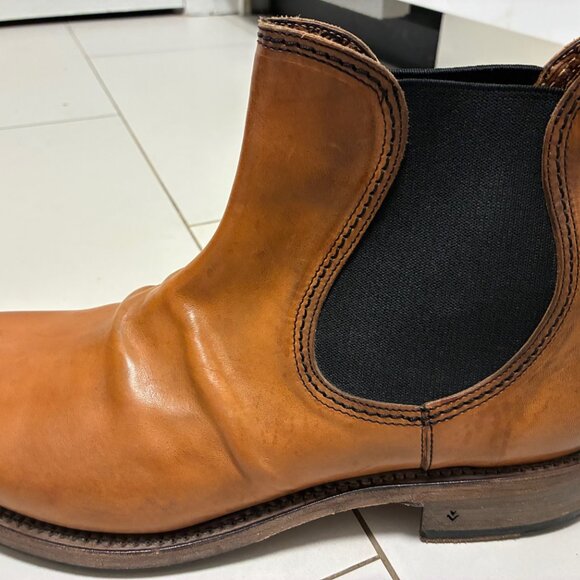 John Varvatos grand father Chelsea Boot 11.5 Handmade in Italy
